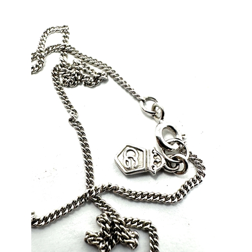 211 - Clogau Welsh Dragon Silver & gold Pendant necklace