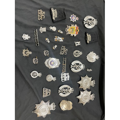 538 - Selection of police badges