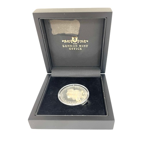 494 - WW1 Silver commemorative crown, boxed