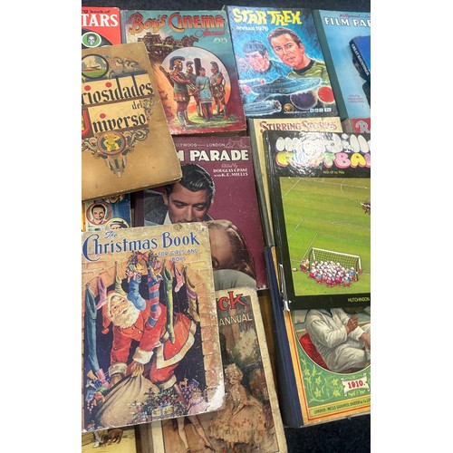 235 - Selection of film annuals, x20 movie and cow boy Western and rock star annuals from 1920's through t... 