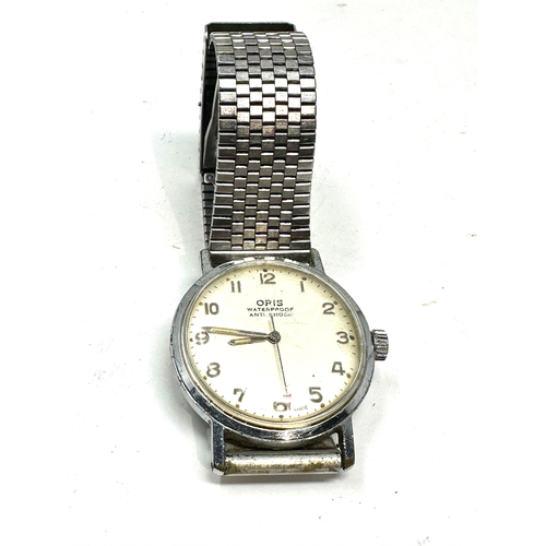 432 - Men's Vintage ORIS Anti Shock 1950s Swiss Made Mechanical Wristwatch the watch winds and ticks