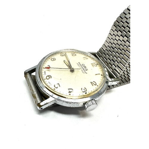 432 - Men's Vintage ORIS Anti Shock 1950s Swiss Made Mechanical Wristwatch the watch winds and ticks