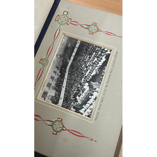 71 - War memento album, vintage military photo album