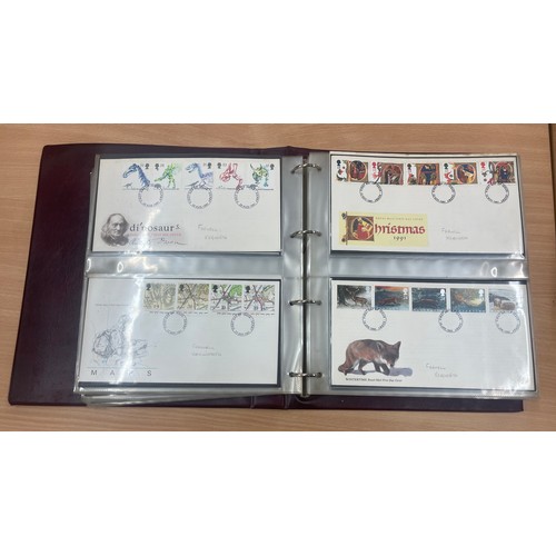 51 - Large selection of first day cover stamps dating from 1988 to 1997