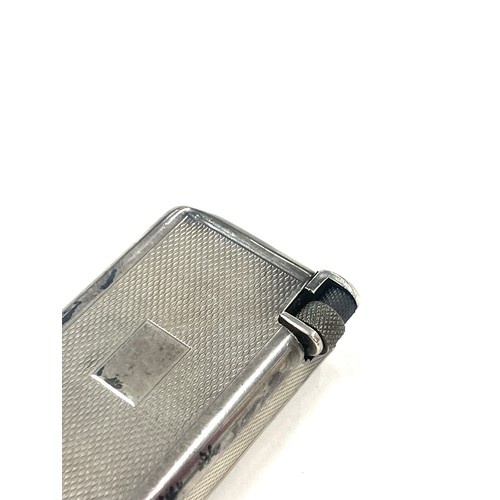 534 - Vintage flaminaire quercia sterling silver cigarette lighter, stamped with french hallmarks. Height ... 