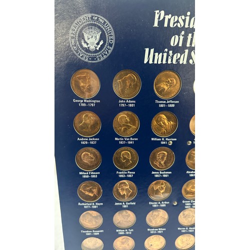 27 - Collection of coins depicting the Presidents of the United States from George Washington to Gerald R... 