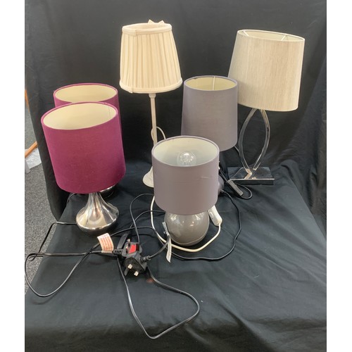 203 - Large selection of assorted Lamps, untested