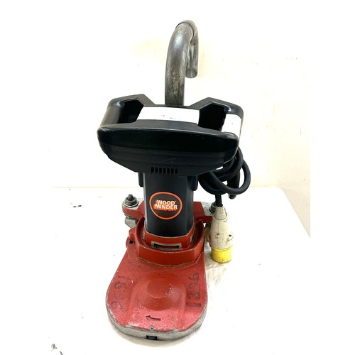 244 - 110v wood minder floor sander and polisher in working order