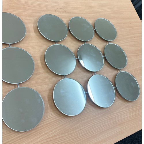 269 - 2 Mirrors, measure approximately 19 inches sqaure