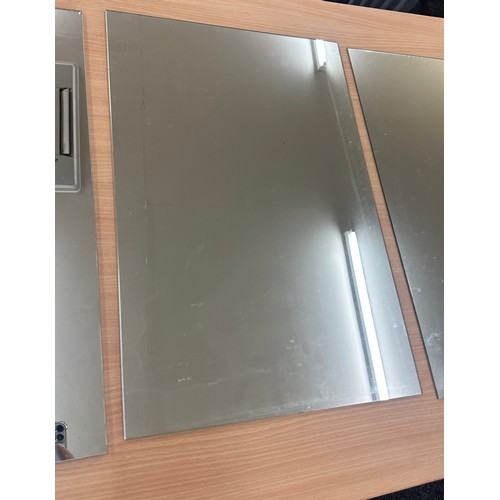 280A - Quantity of 4 mirrors, approximate measurements: 24 by 16 inches