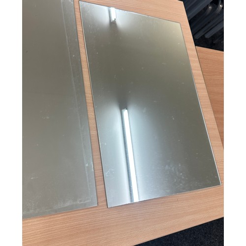 280A - Quantity of 4 mirrors, approximate measurements: 24 by 16 inches