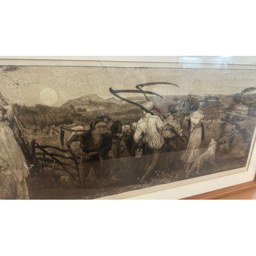 29 - Farm Scene lithograph is from a painting called 