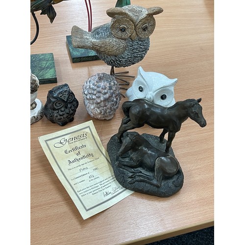 55 - Selection of animal figures includes Limited edition foal figure etc