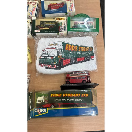 211 - Selection of boxed diecast vehicles to include Eddie Stobart, Days gone etc selection vintage calend... 