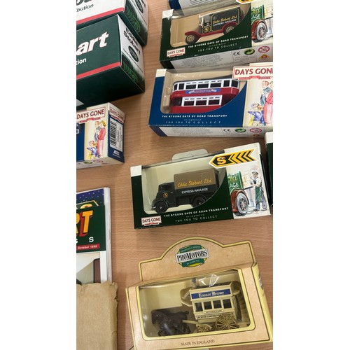 211 - Selection of boxed diecast vehicles to include Eddie Stobart, Days gone etc selection vintage calend... 