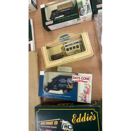 211 - Selection of boxed diecast vehicles to include Eddie Stobart, Days gone etc selection vintage calend... 