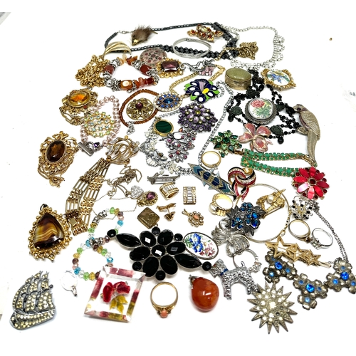 336 - selection of costume jewellery weight 900g