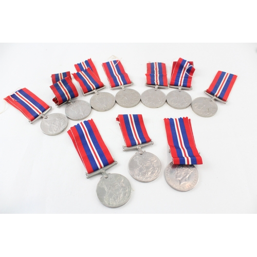 378 - WW2 War Medals & Ribbons x 10