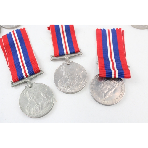 378 - WW2 War Medals & Ribbons x 10