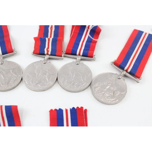 378 - WW2 War Medals & Ribbons x 10