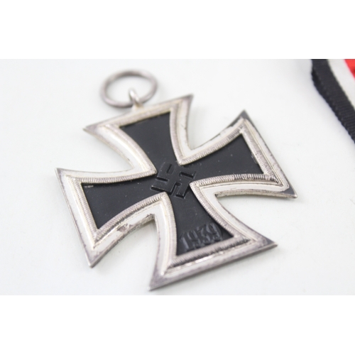 386 - WW2 German Iron Cross 2nd Class Ring Stamp no. 100