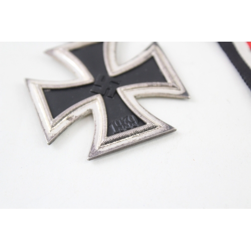 386 - WW2 German Iron Cross 2nd Class Ring Stamp no. 100