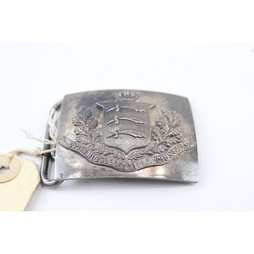 391 - Victorian South Middlesex Rifle Volunteers Waist Belt Buckle