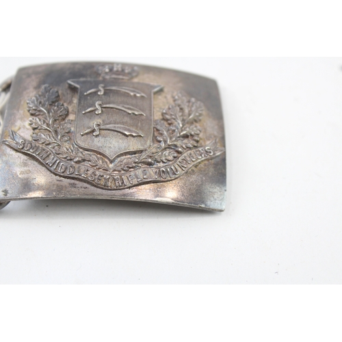 391 - Victorian South Middlesex Rifle Volunteers Waist Belt Buckle