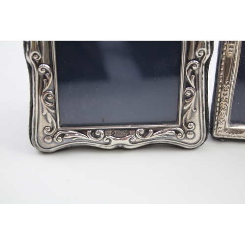 40 - 3 x .925 sterling photograph frames