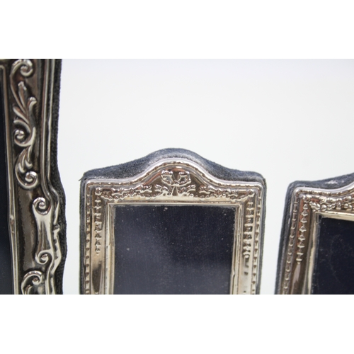 40 - 3 x .925 sterling photograph frames