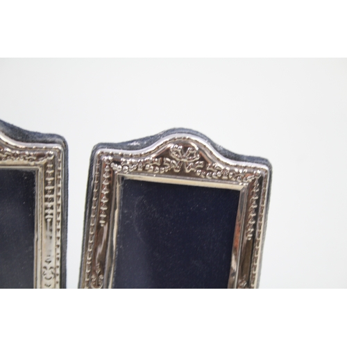 40 - 3 x .925 sterling photograph frames