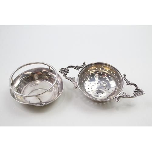 41 - .925 sterling tea strainer