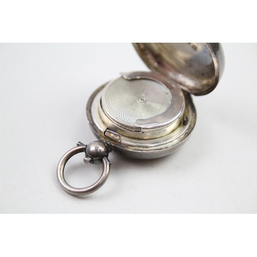 45 - .925 sterling silver plain sovereign case