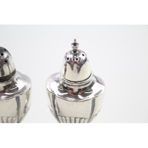 52 - .925 sterling salt / pepper cellars pair