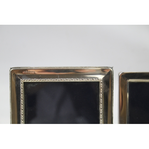 56 - 3 x .925 sterling photograph frames