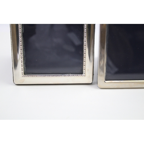 56 - 3 x .925 sterling photograph frames