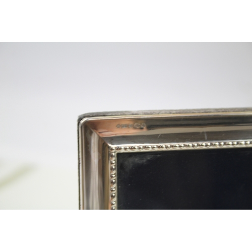 56 - 3 x .925 sterling photograph frames