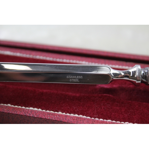 64 - .925 sterling handled letter opener w/ box