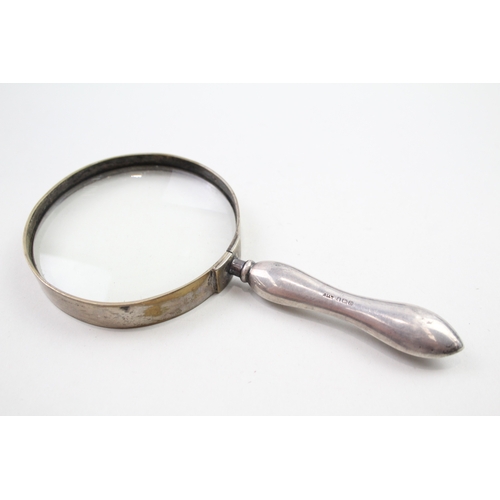 82 - .925 sterling handled magnifying glass