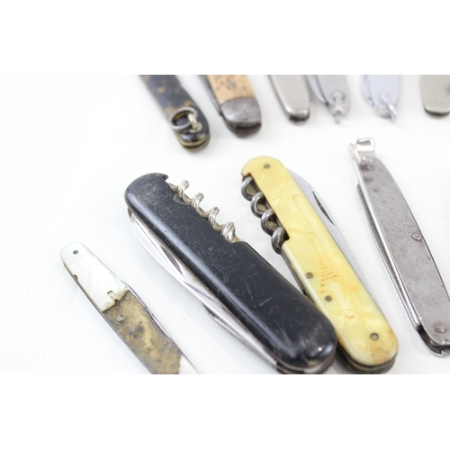 467 - 15 x Vintage Assorted Pocket KNIVES