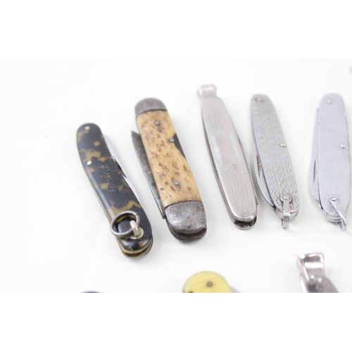 467 - 15 x Vintage Assorted Pocket KNIVES