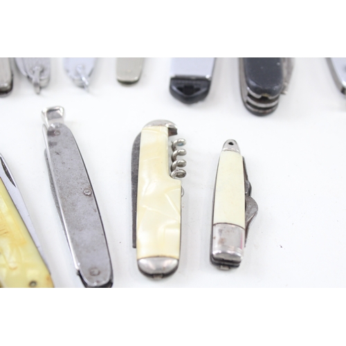 467 - 15 x Vintage Assorted Pocket KNIVES