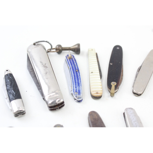 468 - 15 x Vintage Assorted Pocket KNIVES