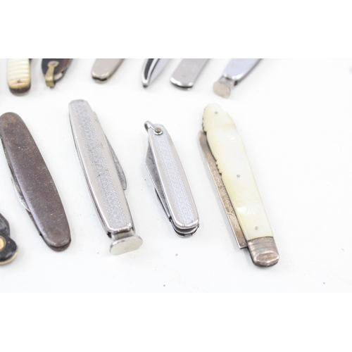 468 - 15 x Vintage Assorted Pocket KNIVES