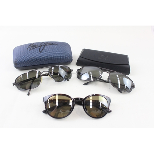 473 - Maui Jim Designer Sunglasses x 3