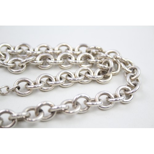 327 - A silver necklace by Tiffany and Co (76g)