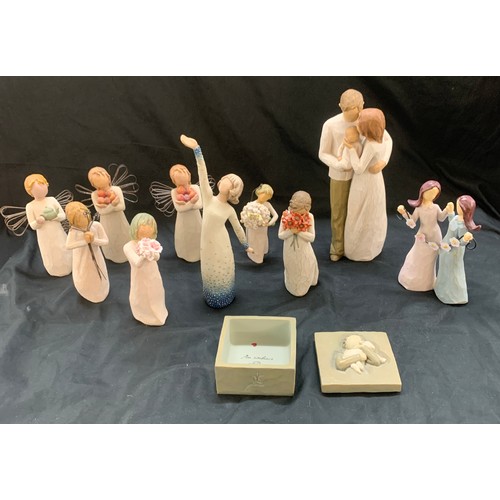 49 - Selection of figures to include Willow tree etc