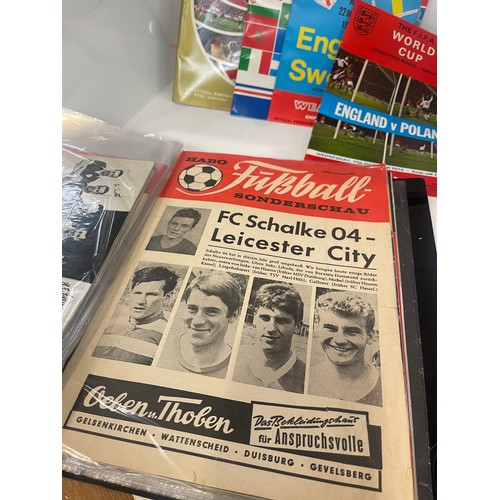 21 - Various items of Leicester city Football memorabilia to includes 1949 FA Cup semi final, 2 x 1963 Ce... 