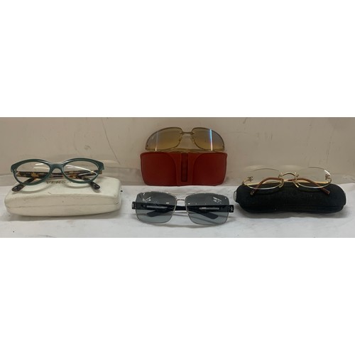 520 - Sunglasses Designer Glasses Inc Chanel, Prada, Versace x 4