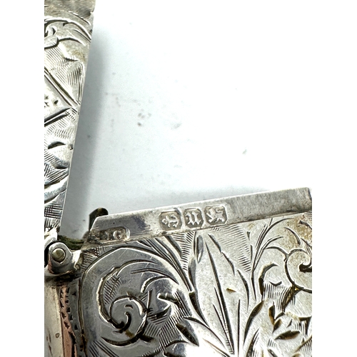 21 - Antique silver vesta case